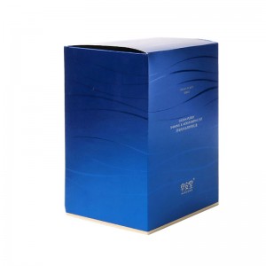 Vlastní péče o pleť kosmetické výrobky papírové krabice balení Tuck top auto dno